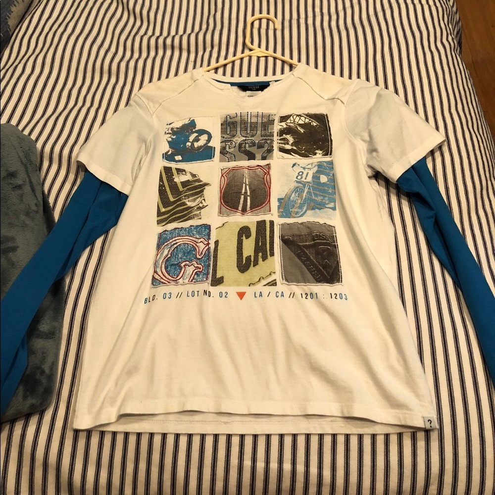 Boys Guess long sleeve shirt